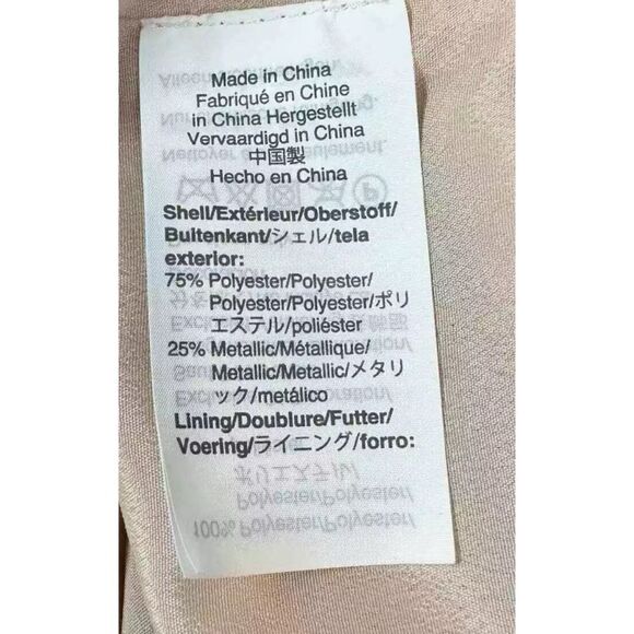 J. Crew Sheath Dress in Gold Blue Twinkle Tweed Size 0 / NWT - Picture 9 of 9